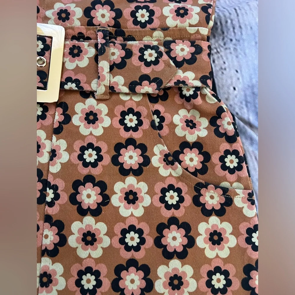 Show Me Your Mumu Outlaw Long Sleeve Dress in Aurora Floral Denim - Picture 6 of 14